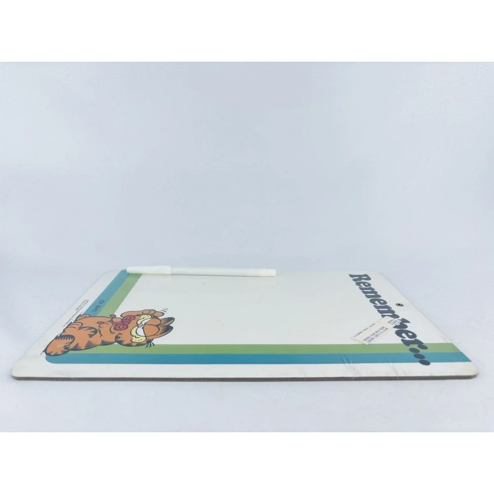 Vintage GARFIELD Remember 1978 Memo Wipe Off Erase Board Webway NOS Sealed‎